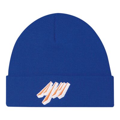 AJM Acrylic Cuff Toque Beanie - 0530M Thumbnail