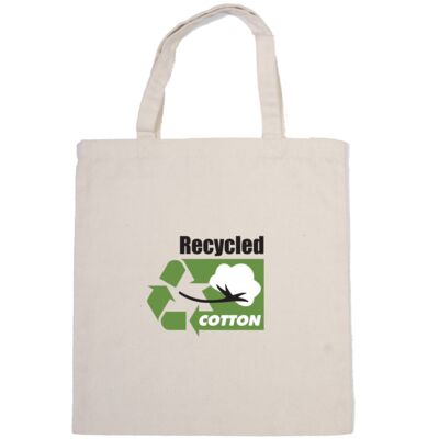 Recycled Cotton Budget Tote - B8610 Thumbnail